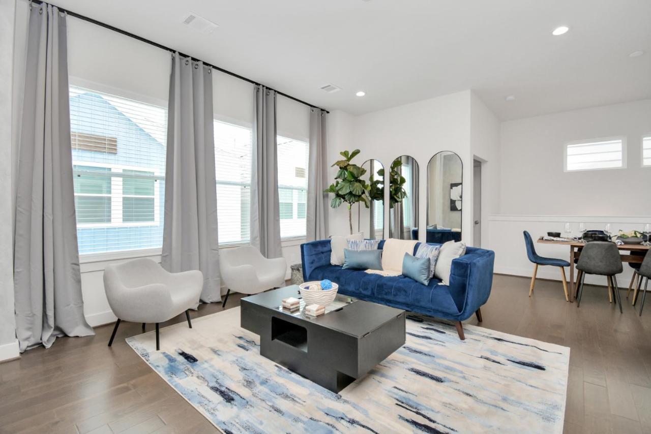 Casa Azure - New Modern 3 Bedroom Med Center, Nrg, Uh Houston Extérieur photo